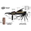 Multitool Gun Tool Pro AR15 - Real Avid - AVGTPROAR - 9