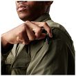 Men's Shirt, Manufacturer : 5.11, Model : Stryke Long Sleeve Shirt, Color : Ranger Green - 4