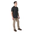Men's Polo, Manufacturer : 5.11, Model : Paramount Short Sleeve Polo, Color : Black - 3