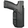 Kabura IWB Kydex CZ P-10C - Carbon. Wew. Lewa - Concealment Express CZU-P10C-CF-LH-VAR - 2