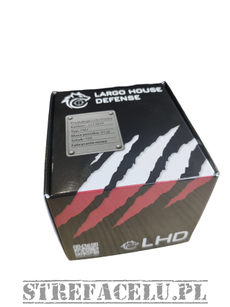 Amunicja Largo House Defense (LHD) FMJ 3,6g/55gr - (opak. 100 szt.) // .223