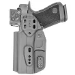 Kabura obustronna IWB/OWB Druid 2.0 do Glock 19/19X/23/32/45, kydex, kolor: czarny - 2