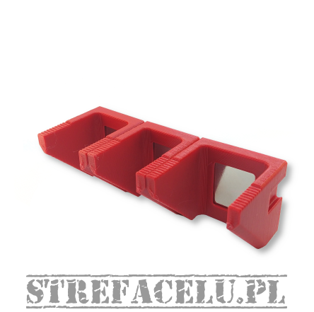 Uchwyt magnetyczny na pistolet - MHS - Czerwony
