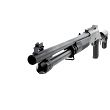 Strzelba samopowtarzalna Armsan M4 Armtac Black Telescopic 51cm 7+1 kal. 12/76 - 3