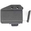 Magazine Holster, Manufacaturer : Concealment Express, Type : Horizontal Single Stack 9mm/40SW, IWB/OWB Material : Kydex, Color : Black - 2