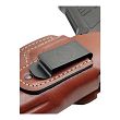 Leather Holster, Manufacturer : Falco Holsters (Slovakia), Type : 2in1 - IWB + OWB, Model : AM02-2331, Hand : Right, Color : Brown - 3