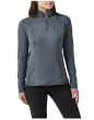 Women's Sweatshirt, Manufacturer : 5.11, Model : Womens Stratos 1/4 Zip, Color : Turbulence - 2
