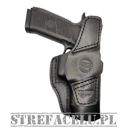 Kabura skórzana IWB/OWB AM02-2331 MultiFit Full-Size, LH, kolor: Czarny Falco Holsters