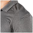 Men's Polo, Manufacturer : 5.11, Model : Paramount Short Sleeve Polo, Color : Charcoal Heather - 7