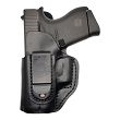 Leather Holster, Manufacturer : Falco Holster (Slovakia), Type : 2in1 - IWB + OWB, Model : AM02-2329, Hand : Left, Color : Black - 2