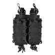 Pouch for 2 Pistol Magazines, Manufacturer : 5.11, Model : Flex Double Pistol Mag Multi Pouch, Color : Black - 3