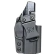 Kabura wewnętrzna lewa do pistoletu FN 509 Compact OR, LH IWB kydex, kolor: czarny - 2