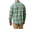 Men's Shirt, Manufacturer : 5.11, Model : Lester Long Sleeve Shirt, Color : Trekking Green Plaid - 3