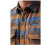Men's Shirt, Manufacturer : 5.11, Model : Lester Long Sleeve Shirt, Color : Trekking Green Plaid - 4