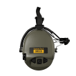 Headphones With Active Noise Canceling, Manufacturer : Sordin (Sweden), Model : Supreme Pro-X Neckband (Gel Pads), Color : Green - 4