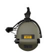 Headphones With Active Noise Canceling, Manufacturer : Sordin (Sweden), Model : Supreme Pro-X Neckband (Gel Pads), Color : Green - 5