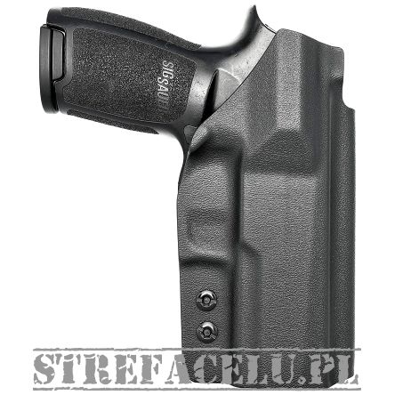 IWB Holster, Compatibility : Sig Sauer P320 Compact/Carry, Manufacturer : Concealment Express, Material : Kydex, For Persons : Left Handed, Color : Black