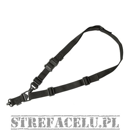 Pas nośny Magpul Sling MS3 1 punktowy MS3® Single QD Sling GEN2 - czarny - MAG515