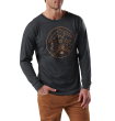 Koszulka meska 5.11 AXE MOUNTAIN L/S TEE kolor: CHARCOAL HTR - 2