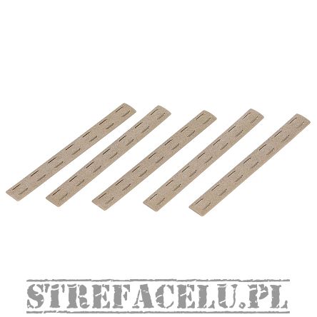 BCM Zestaw 5 okładzin M-LOK 5.5 cala FDE