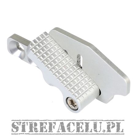 Regulowana podpórka kciuka RH srebrna - DAA Adjustable Standard Thumb Rest, 3-hole, Silver RH