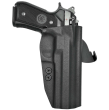 Kabura zewnętrzna prawa do pistoletu Beretta 92FS, RH OWB kydex, kolor: czarny - 2