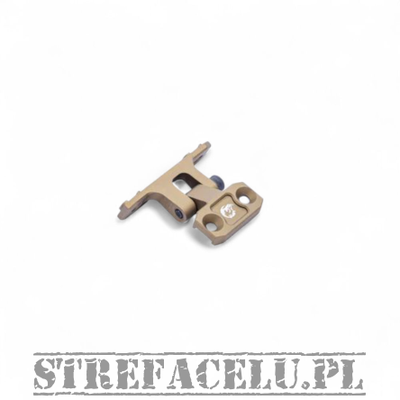 Montaż do latarek typu Scout na zawiasie - Overbore Systems SWVL - M-LOK - FDE