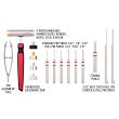 Zestaw Accu-Punch Hammer AR15 Pin Punch Set - Real Avid - AVHPS-AR - 10