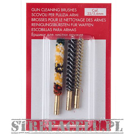 Szczoteczki (3szt.) uniwers. kal 5.6/22 mosiężna. nylon. bawełna - SC-87A_22