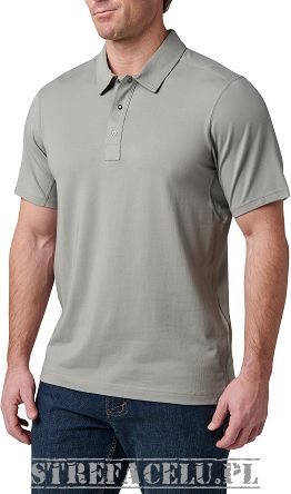 Koszulka polo meska 5.11 ARCHER CREST S/S POLO kolor: MORTAR - (Wybór rozmiarów)