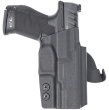 Kabura zewnętrzna prawa do pistoletu Walther PDP FS Optics Cut, RH OWB kydex, kolor: czarny - 2