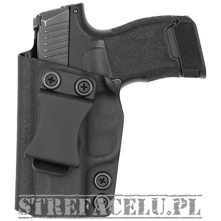IWB Holster, Compatibility : Sig Sauer P365 XL, Manufacturer : Concealment Express, Material : Kydex, For Persons : Left Handed, Color : Black