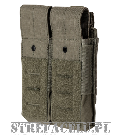 AR-15 2-Magazine Pouch, Manufacturer : 5.11, Model : Flex Double AR MAG Cover Pouch, Color : Ranger Green