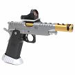 Bul SAS II UR SHORTY Open Division Silver/Gold cal. 9x19 - 2