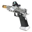 Bul SAS II UR SHORTY Open Division Silver/Gold cal. 9x19 - 5
