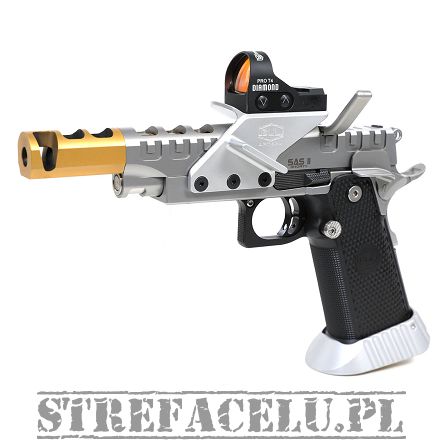 Bul SAS II UR SHORTY Open Division Silver/Gold cal. 9x19