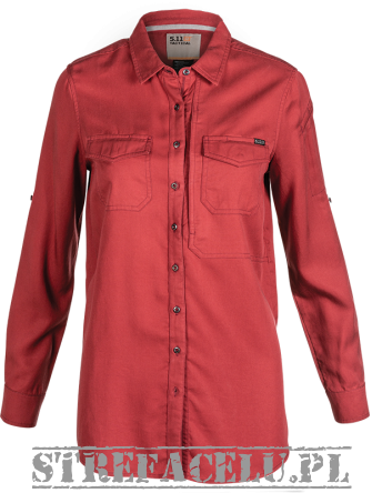 Koszula damska z długim rękawem 5.11 NIKITA L/S SHIRT kolor: CABERNET