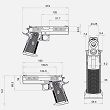 Pistolet Bul Armory SAS II SL kal. 9x19 - 6