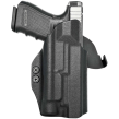 OWB Holster, Compatibility : Glock 17/19/22/23/26/27/31/32/33/34/45 with TLR-1, Manufacturer : Concealment Express, Material : Kydex, For Persons : Right Handed, Color : Black - 2