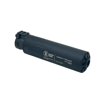 Tłumik huku Silent Steel Micro Streamer QDB BoltLock 5.56 - Czarny