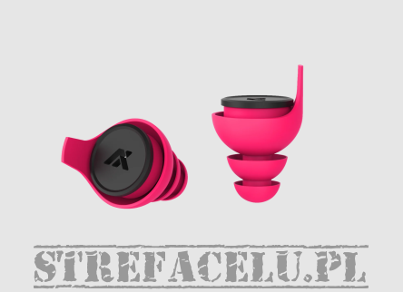 Zatyczki do uszu XP Reactor - M/L kolor: Pink  - AXIL