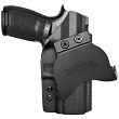 Kabura zewnętrzna lewa do pistoletu Sig Sauer P320 Compact/Carry, LH OWB kydex, kolor: czarny
