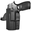 Kabura zewnętrzna lewa do pistoletu Sig Sauer P320 Compact/Carry, LH OWB kydex, kolor: czarny - 2