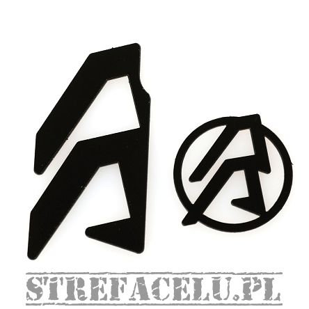 Stickers for holsters Alpha-X LH - Color Black, Alpha-X LH Color Inlays - Color Black: