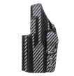 Kabura wewnętrzna prawa do pistoletu IWI Masada Slim OR, RH IWB kydex, kolor: carbon - 2
