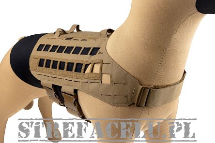 Uprząż - szelki dla psa K9 Zephyr MK2 Dog Harness, Kolor: Coyote Brown - Raptor Tactical