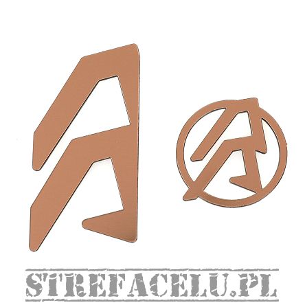 Naklejki do kabur Alpha-X RH - Copper - Alpha-X RH Color Inlays - Copper
