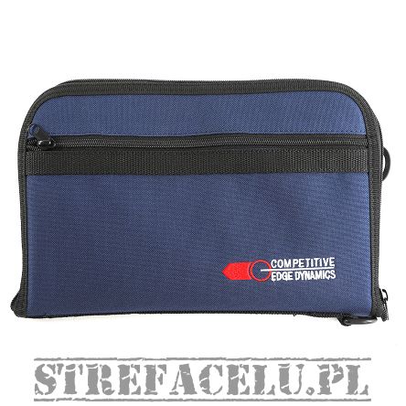 Saszetka z paskiem granatowa na pistolet - CED#1200 Bag (holster design) Navy Blue