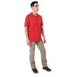 Men's Polo, Manufacturer : 5 11, Model : Helios Short Sleeve Polo, Color : Range Red - 3