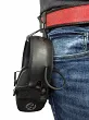 Wieszak magnetyczny czarny na pasek Magnetic Ear Muff Belt Clip, Black - 3
